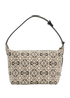 Medium Cubi, &pound;795, Handbags, Beige/Black, Canvas, Back view